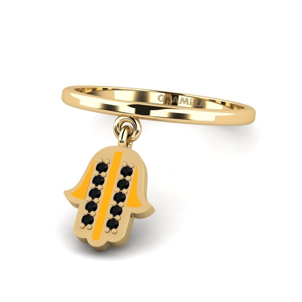 Schwarzer Saphir Ring Verveeld