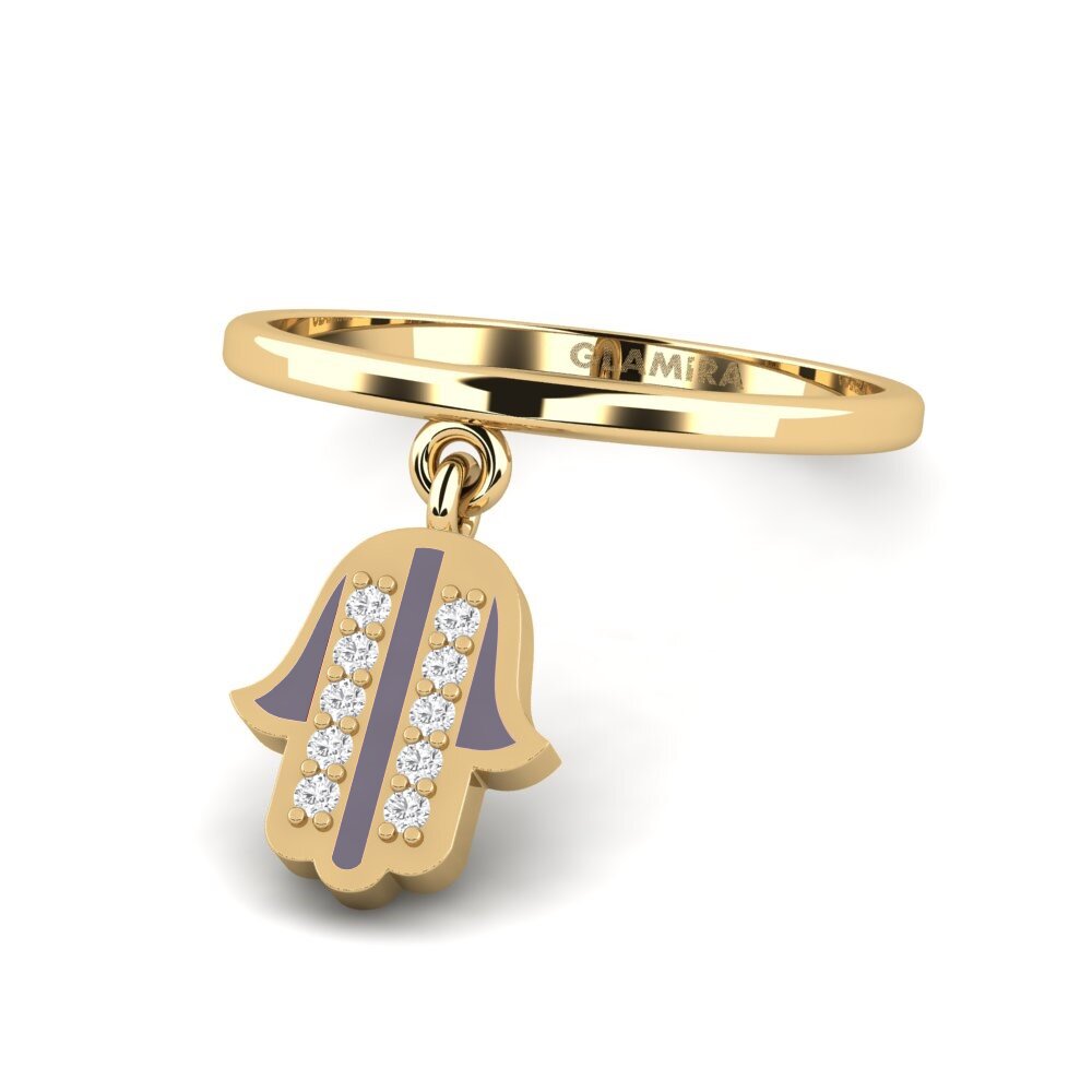Weißer Saphir Ring Verveeld