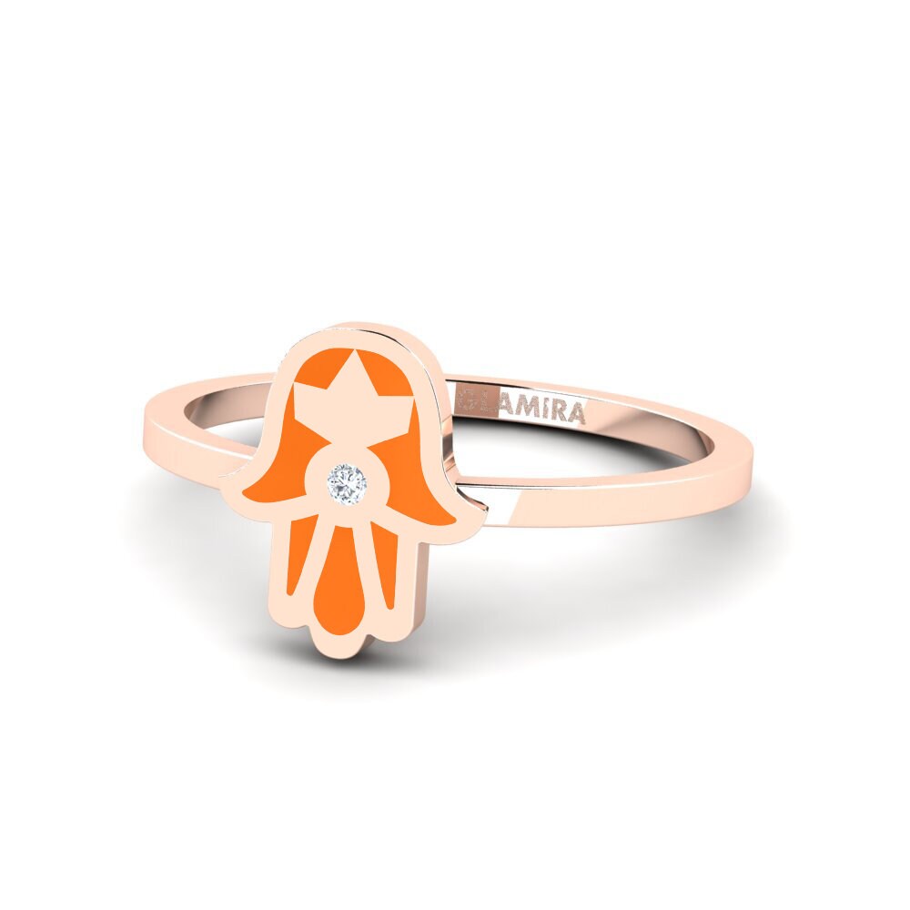 Rotgold 375 Ring Zastiti