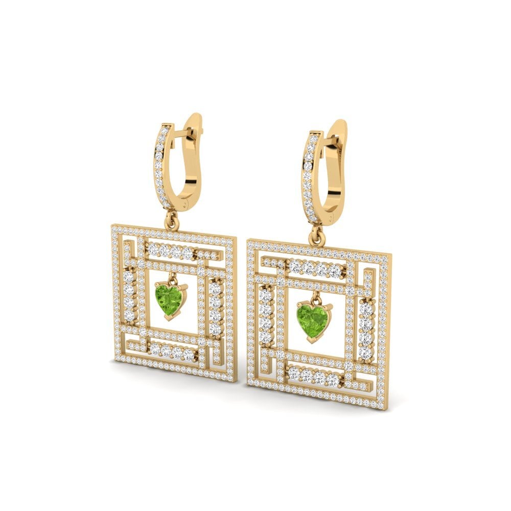 Peridot Women's Earring Alingien