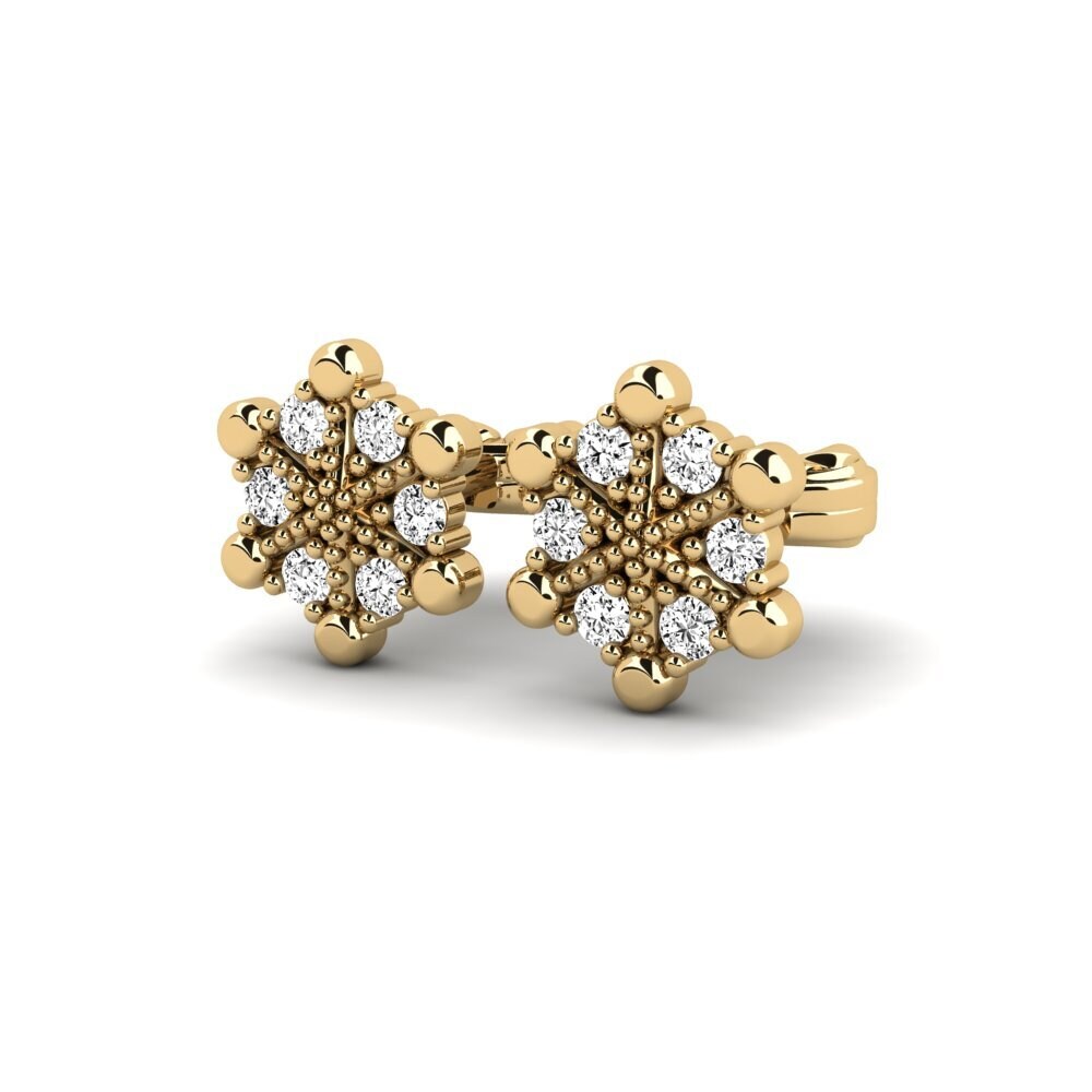 Đá Moissanite Bông tai nữ Aswel