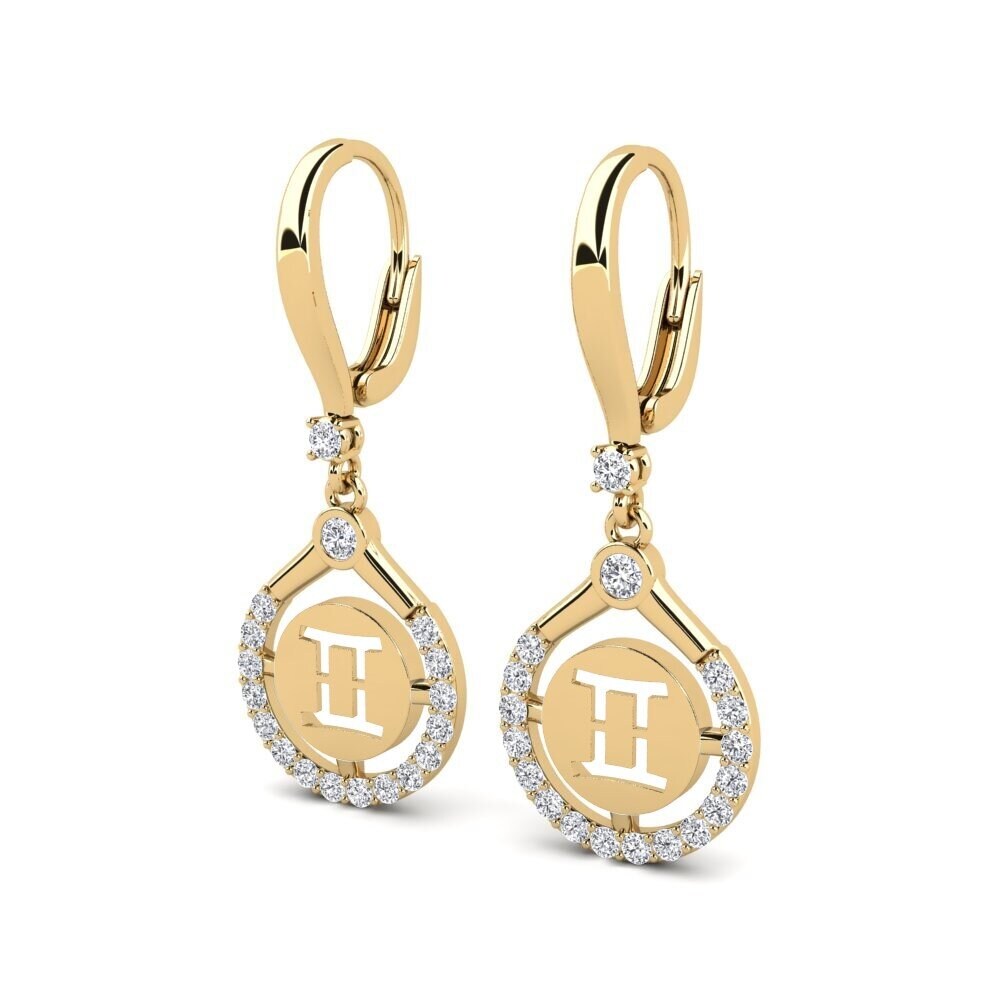 Lab Grown Diamond Women's Earring Poina - Gemini