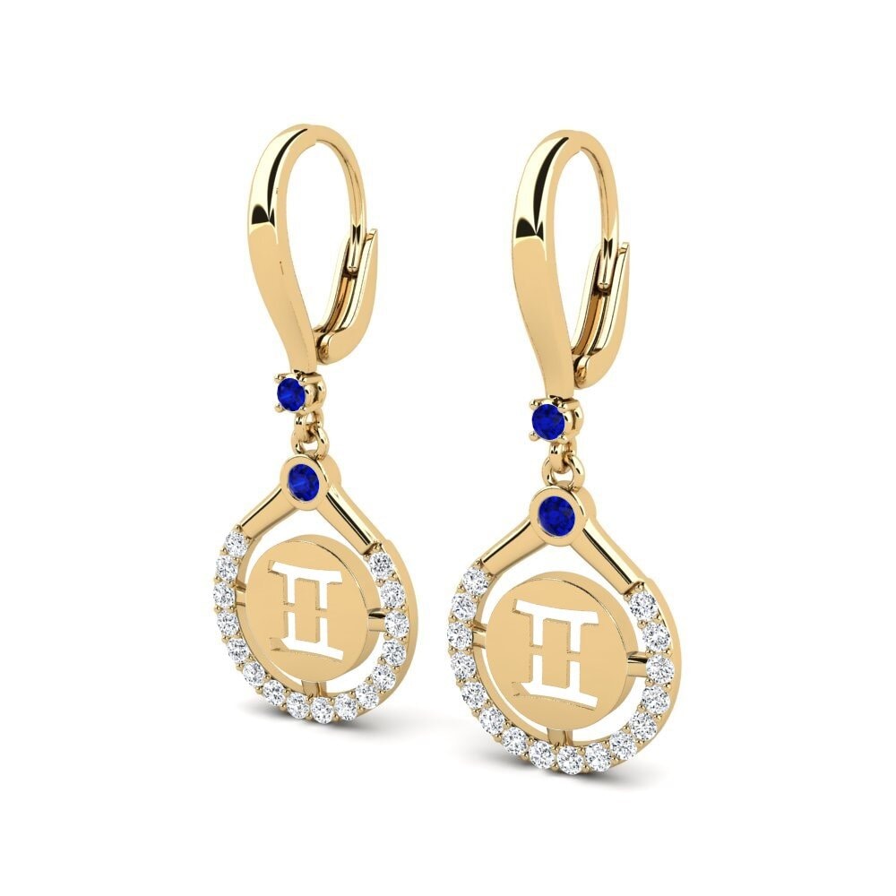 Sapphire Women's Earring Poina - Gemini
