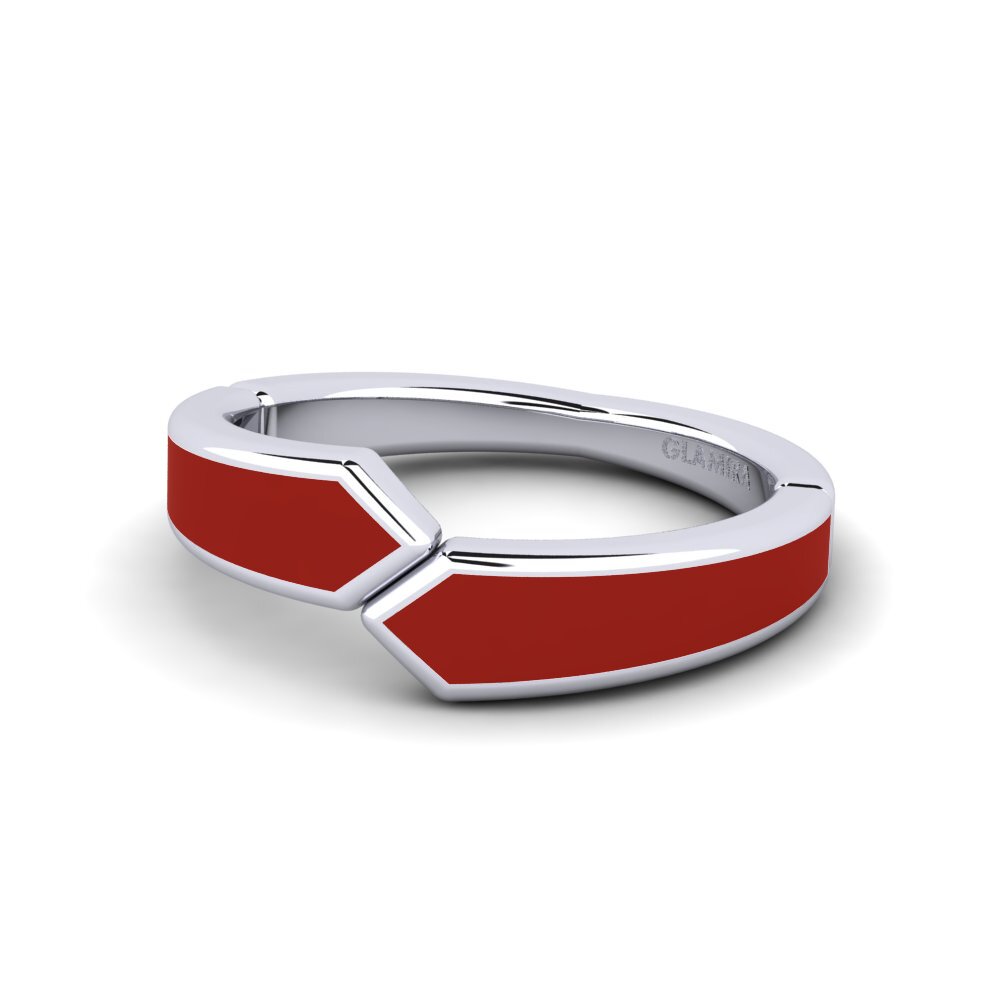 Weiß-Silber Ring Aesir