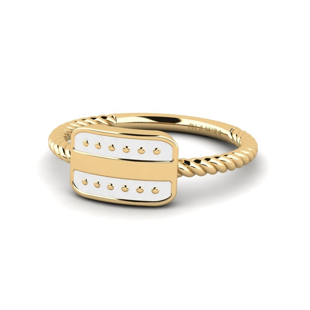 9k Oro Amarillo Anillo Betxont