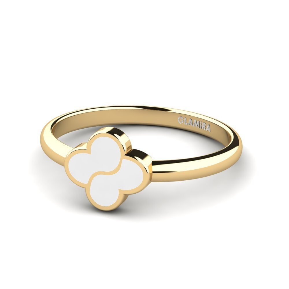 9k Oro Amarillo Anillo Dafahna