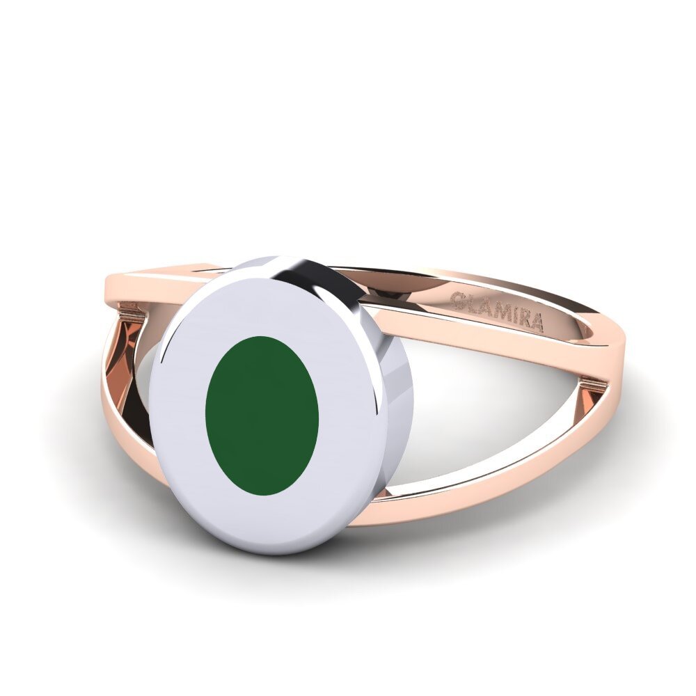 750 Rot & Weißgold Ring Distarde