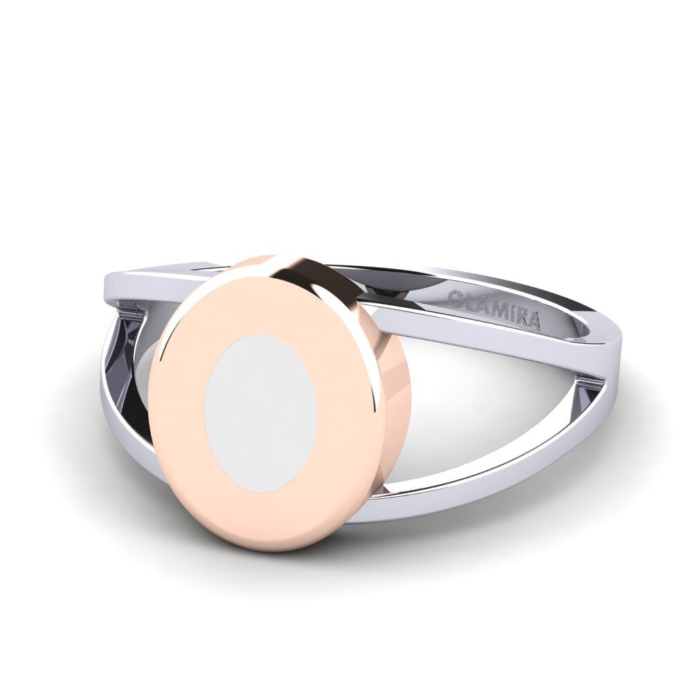 750 Weiß & Rotgold Ring Distarde