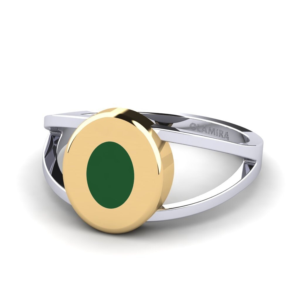 750 Weiß & Gelbgold Ring Distarde