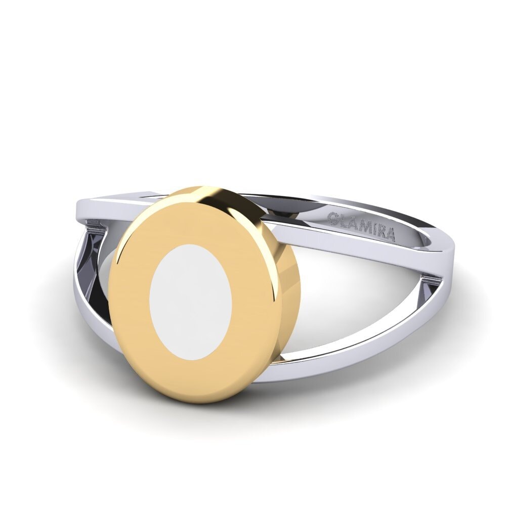 375 Weiß & Gelbgold Ring Distarde