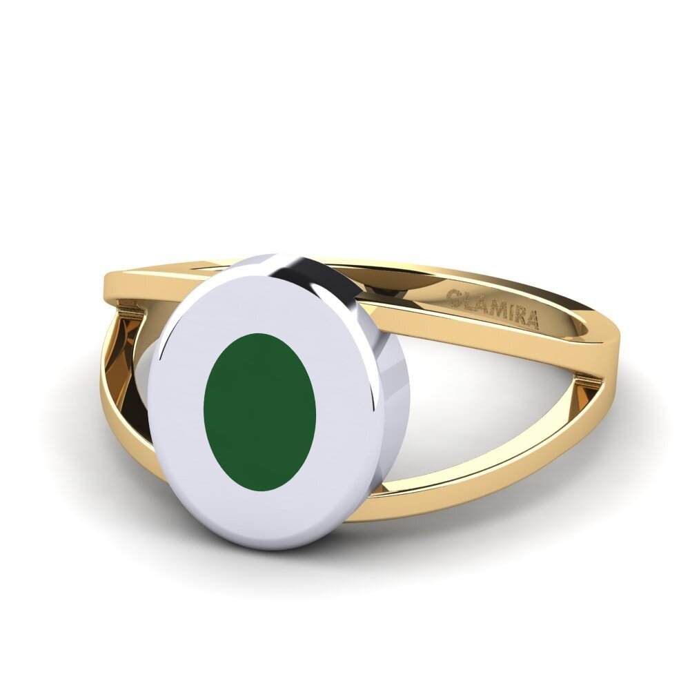 750 Gelb & Weißgold Ring Distarde