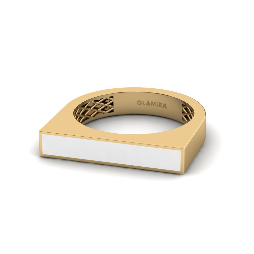 9k Oro Amarillo Anillo Dreak