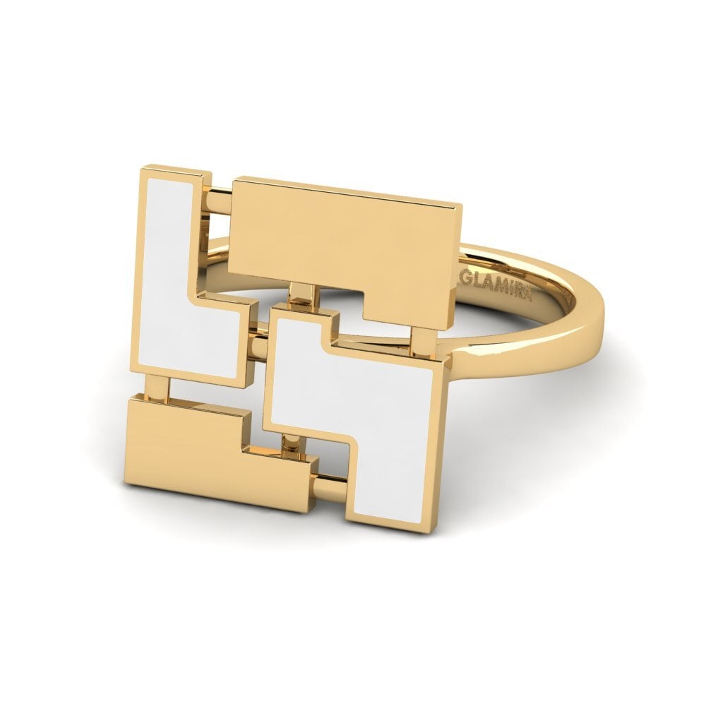9k Oro Amarillo Anillo Eagenn