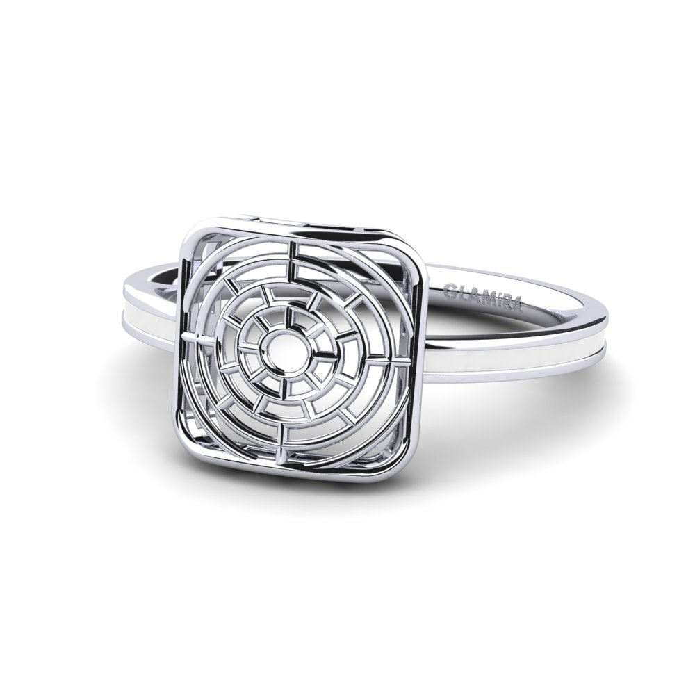 Weißgold 585 Ring Ecmelim