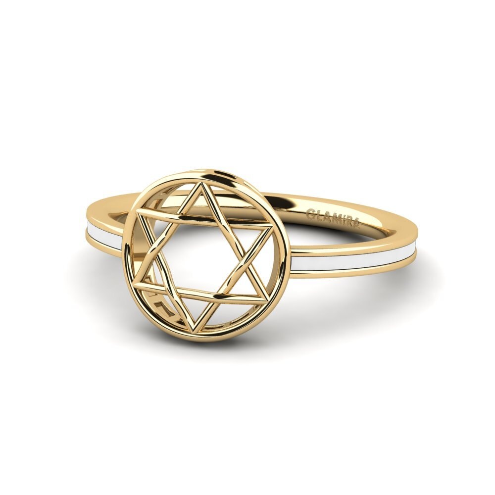 9k Oro Amarillo Anillo Ewtelsan