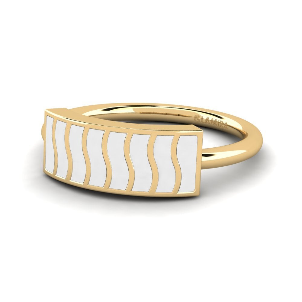 9k Oro Amarillo Anillo Feximat