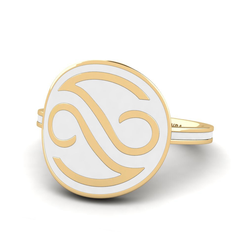 9k Oro Amarillo Anillo Fexinobi