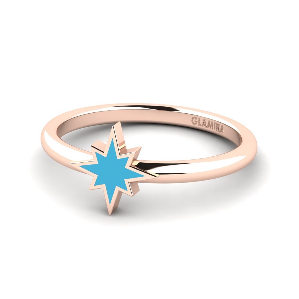 Rotgold 585 Ring Minaga