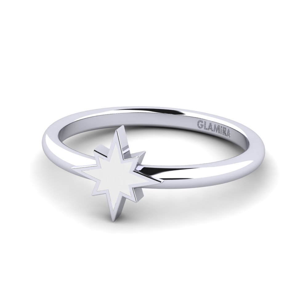 Weißgold 585 Ring Minaga