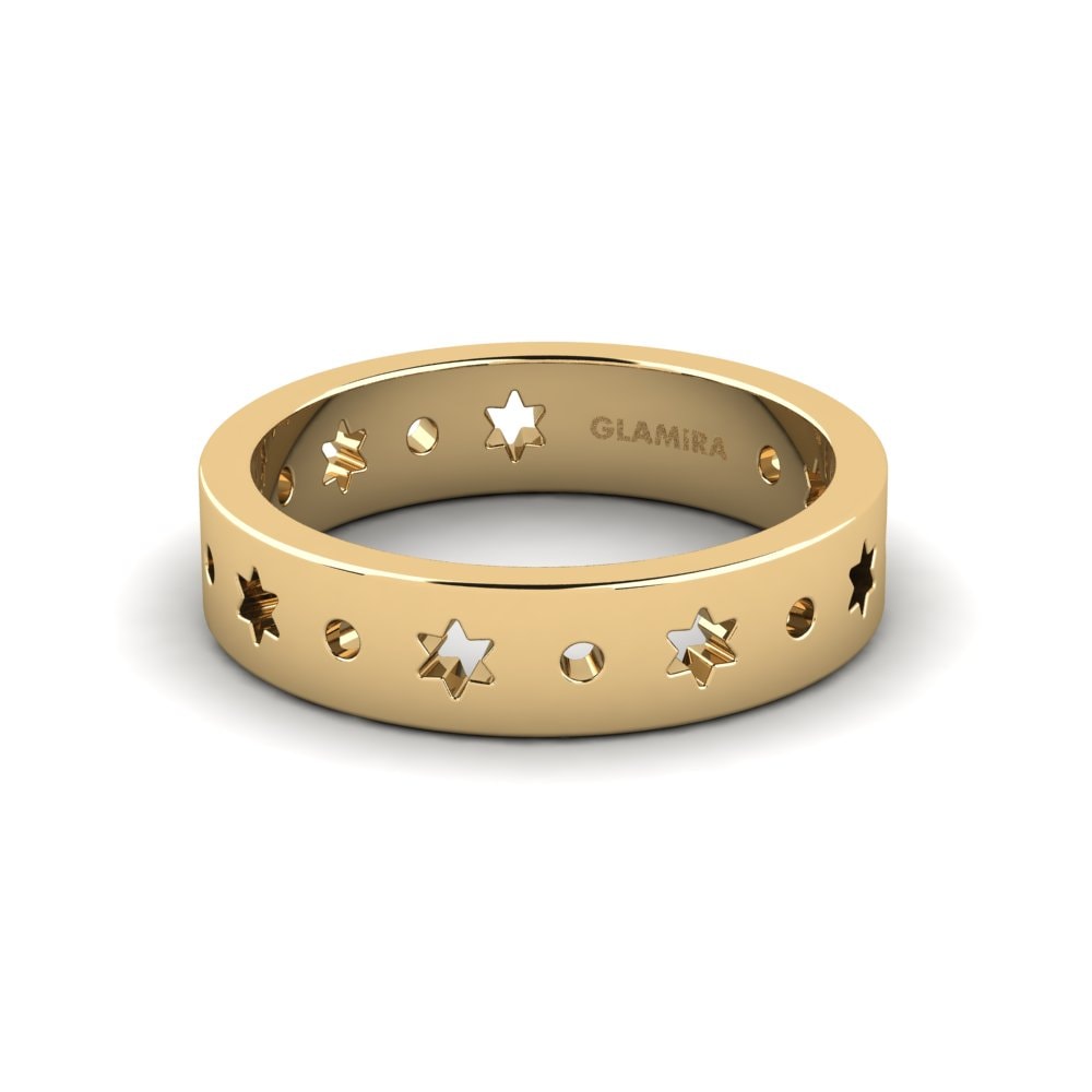 9k Oro Amarillo Anillo Murtasla