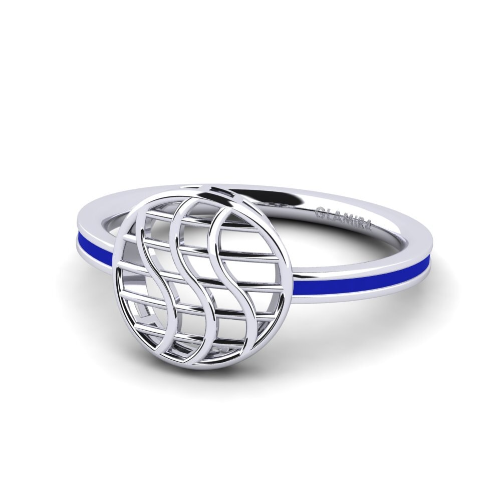 White Silver Ring Nantol