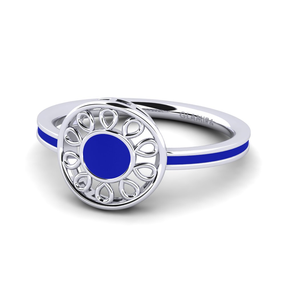 White Silver Ring Nantorig