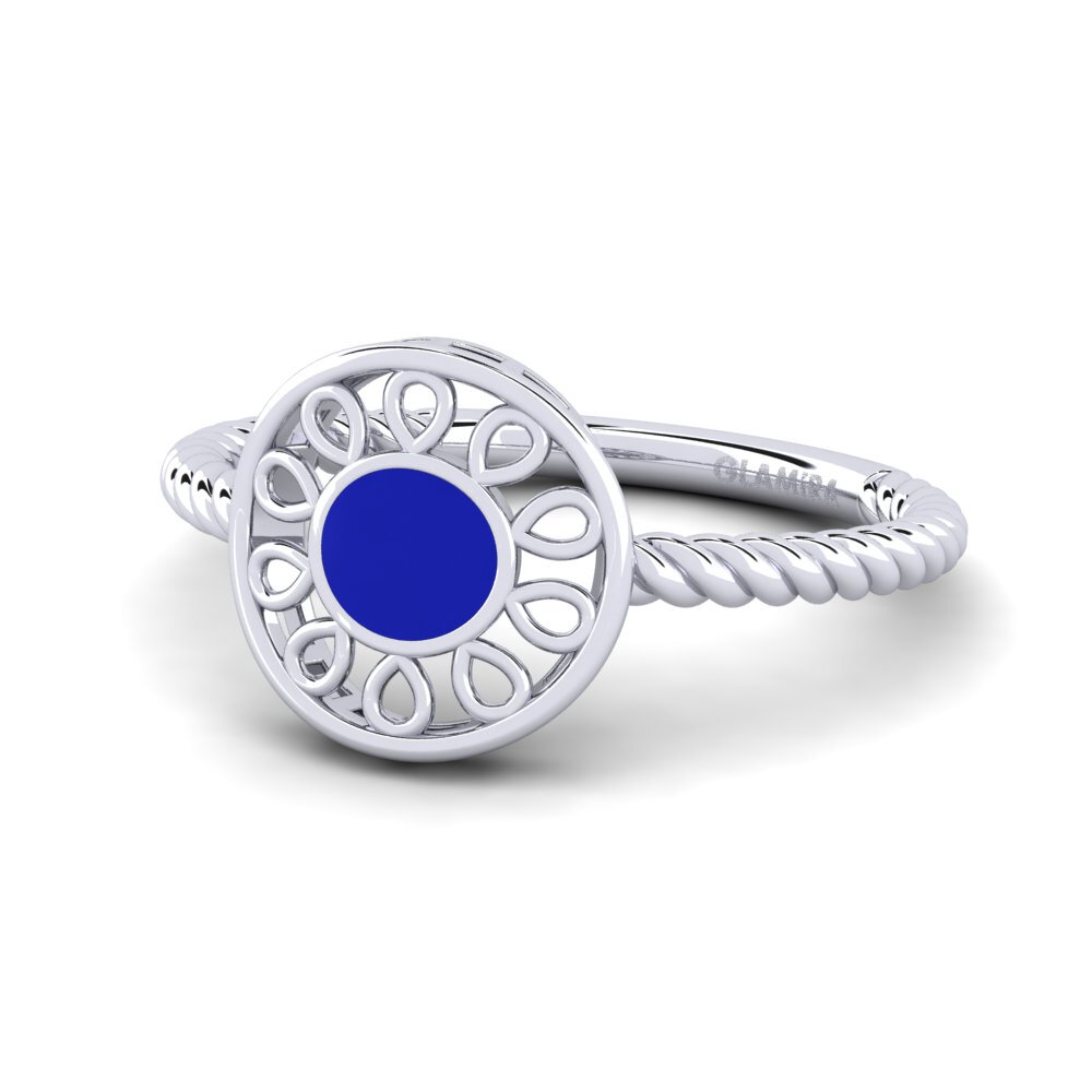White Silver Ring Nantoril