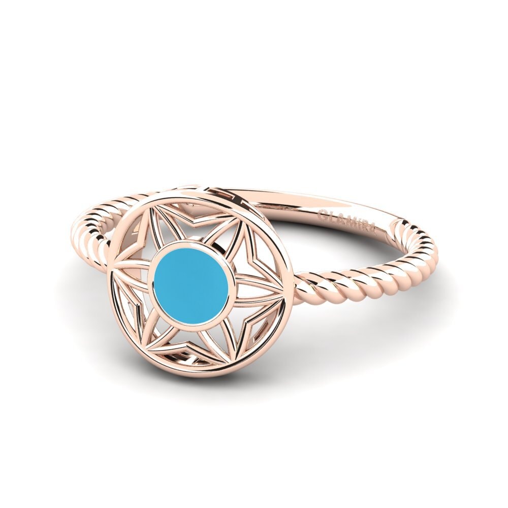 Rotgold 585 Ring Nantoriy