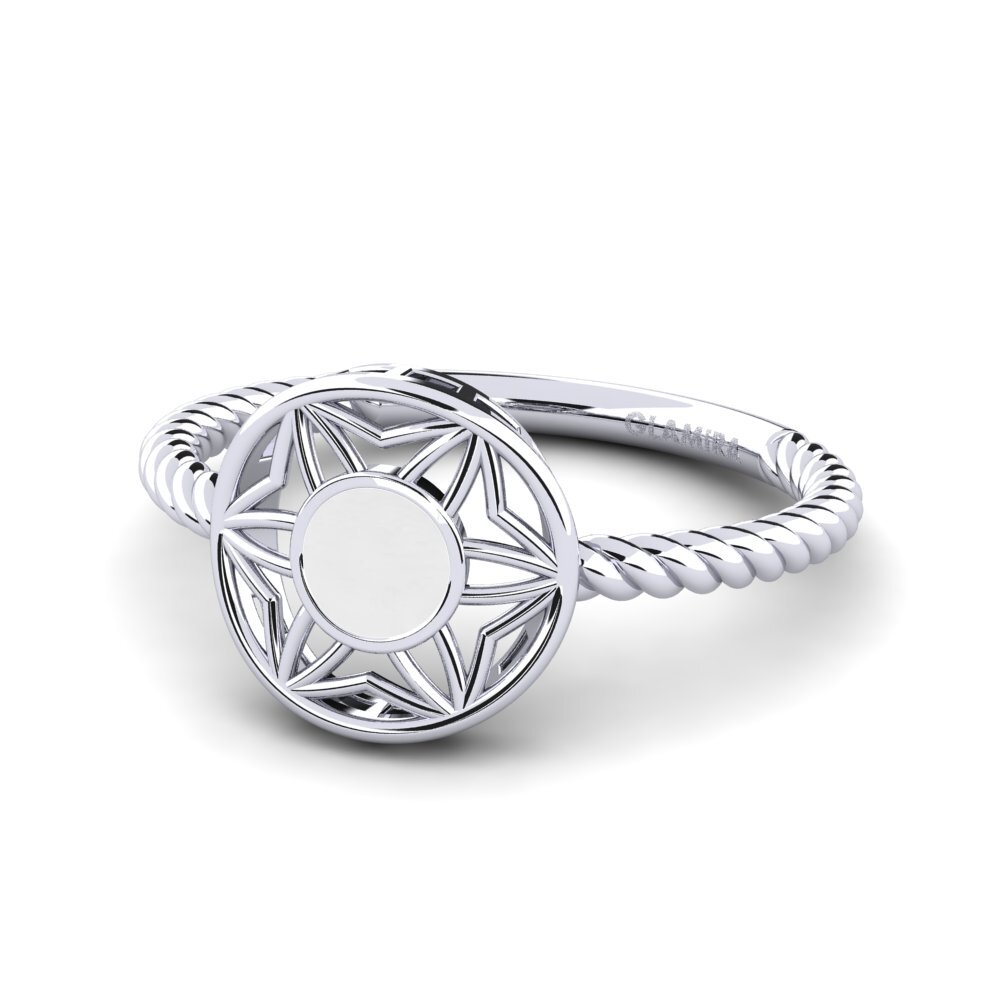 Weißgold 585 Ring Nantoriy
