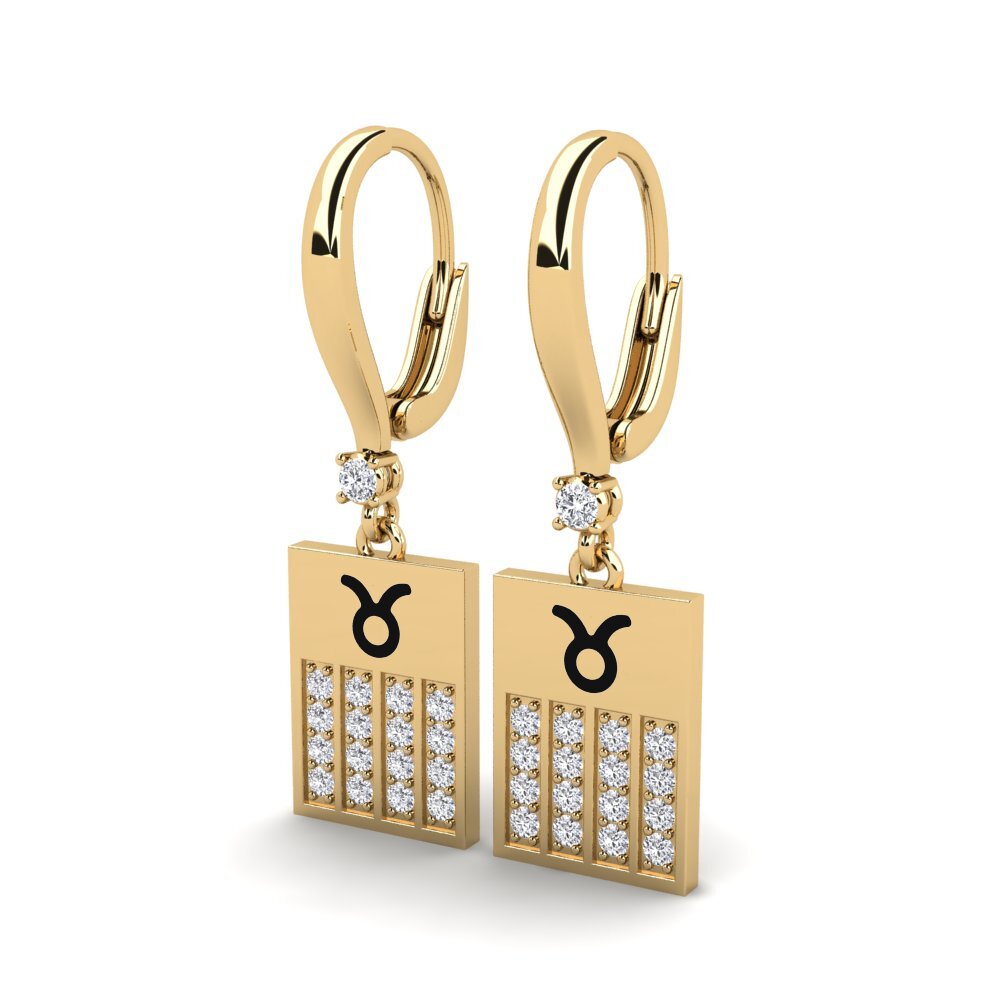 Diamant Boucle d'oreille femme Twear - Taurus