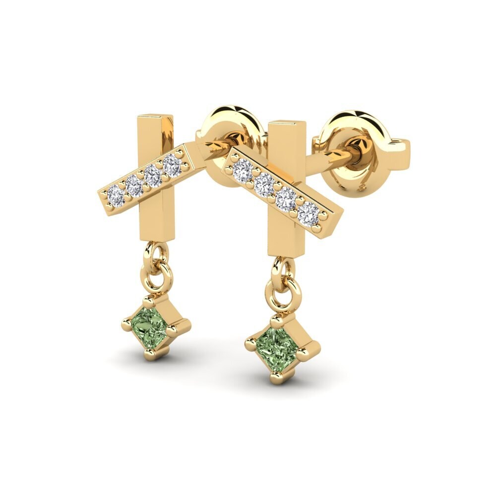 Diamante Verde Pendiente de mujer Cheile