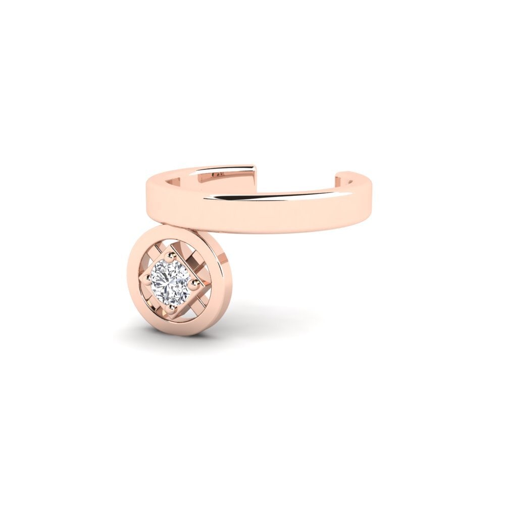 14k Rose Gold Conch Ear Cuff Gusto