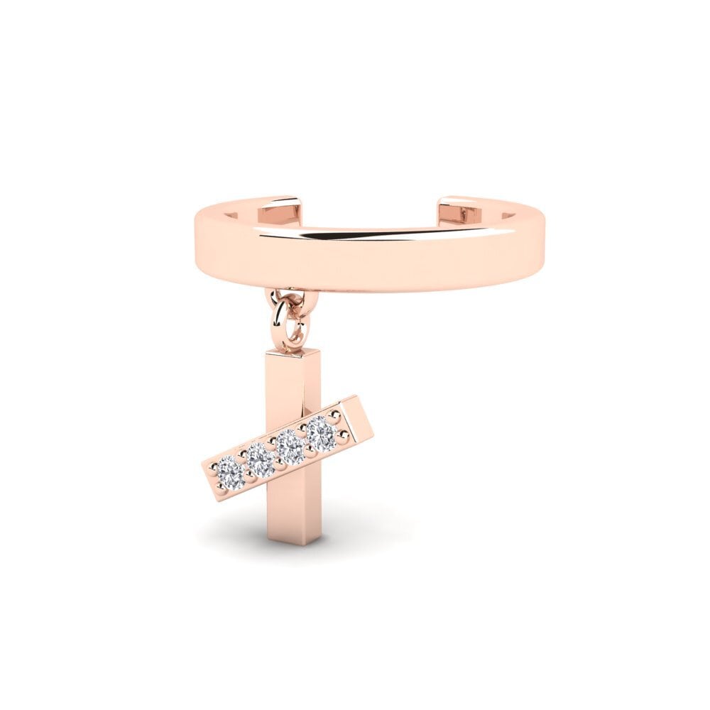 14k Rose Gold Conch Ear Cuff Miscare
