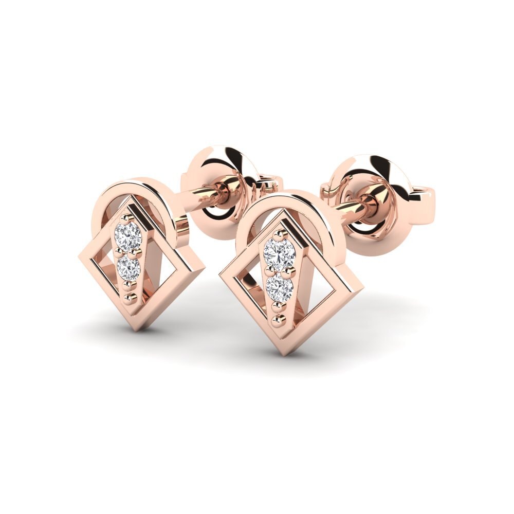 14k Rose Gold Women's Earring Saraho