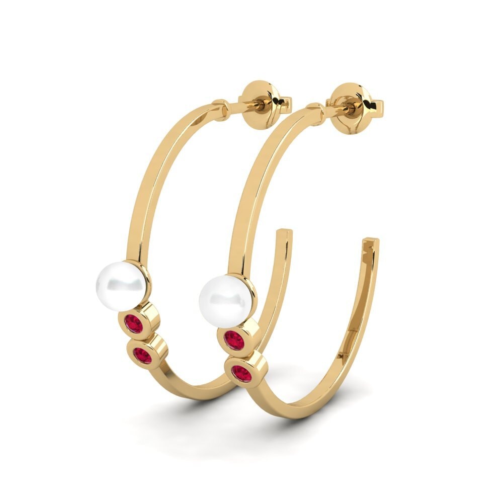 Ruby Women's Earring Arassa
