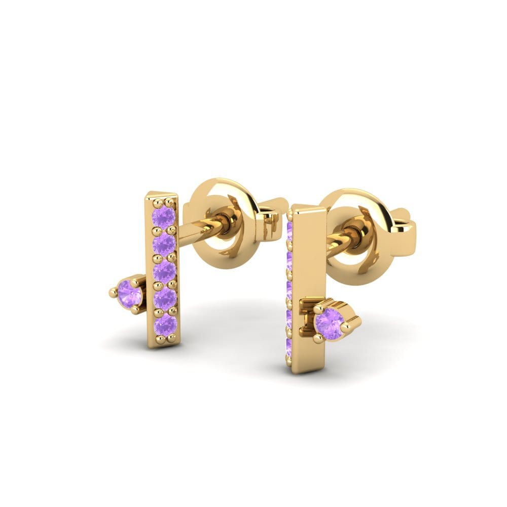 Amethyst Damen ohrring Benoit
