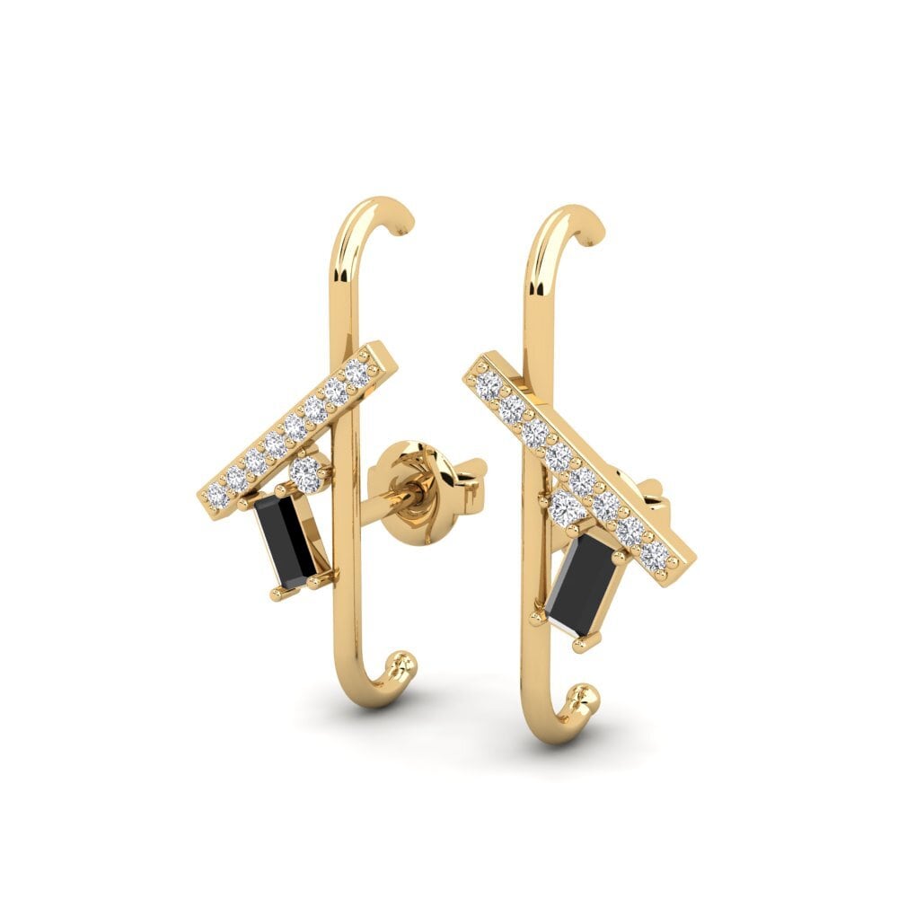 Black Diamond Women's Earring Fluida