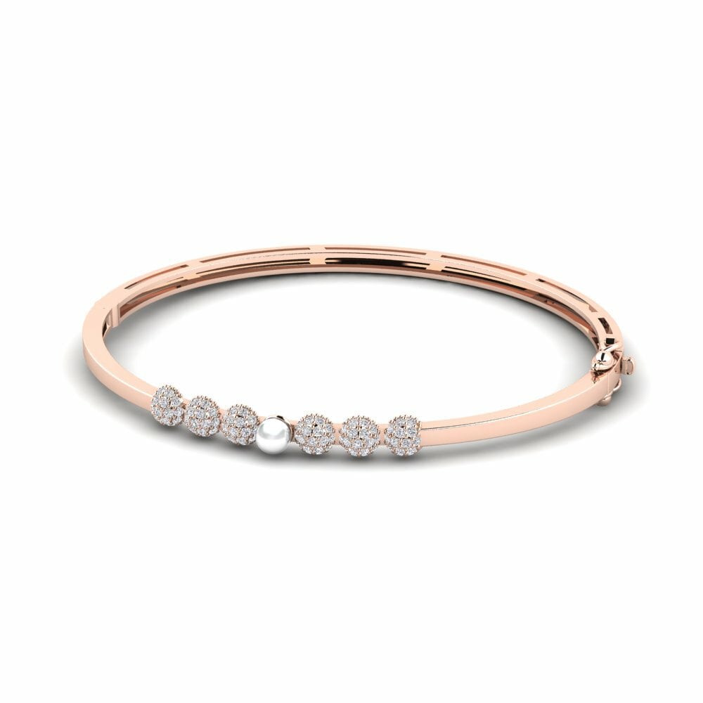 18k Oro Rosa Brazalete de mujer Garba