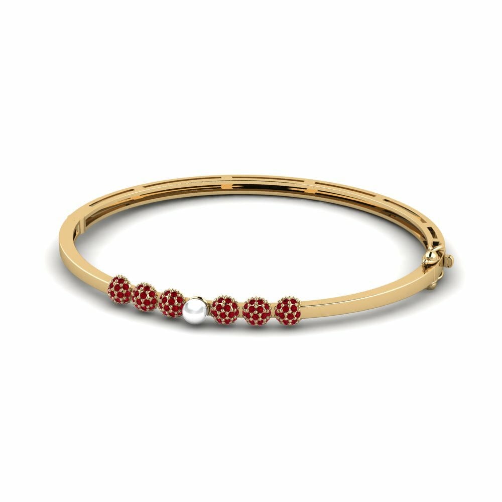 Zircone Rosso Bracciale da donna Garba