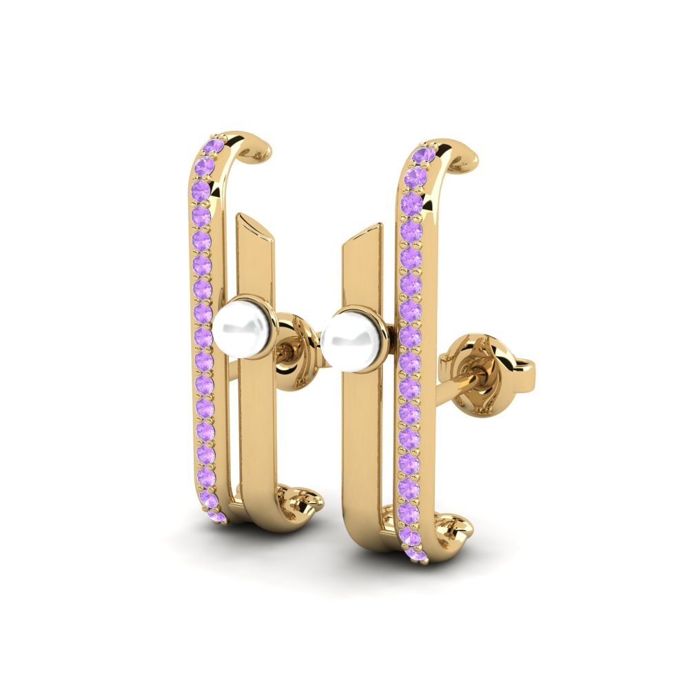 Amethyst Damen ohrring Kraton