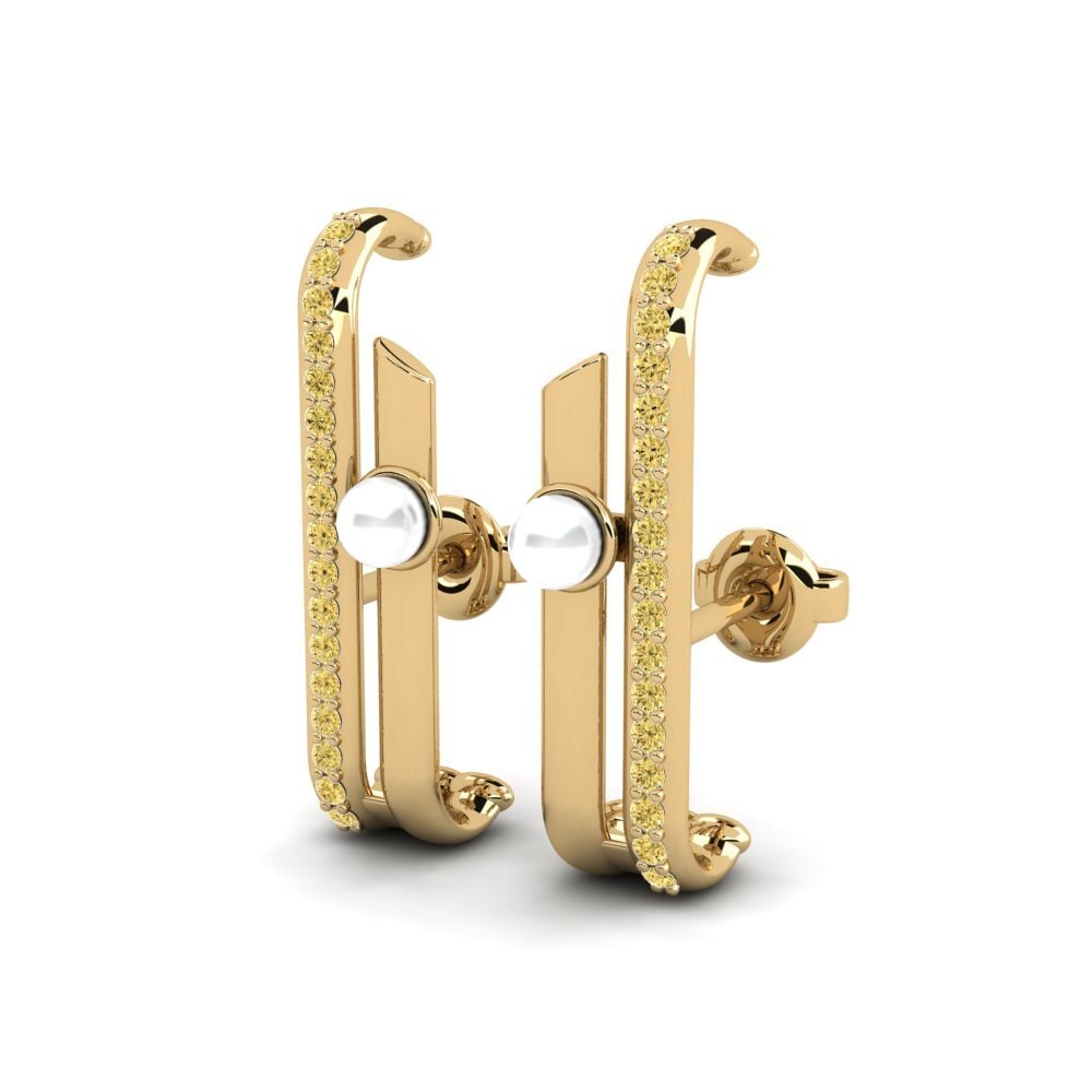 Yellow Diamond Women's Earring Kraton
