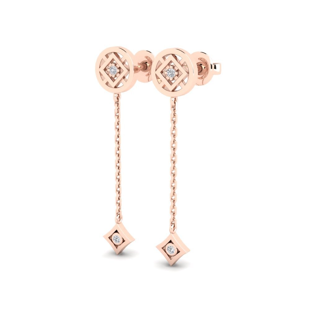14k Rose Gold Women's Earring Marcus