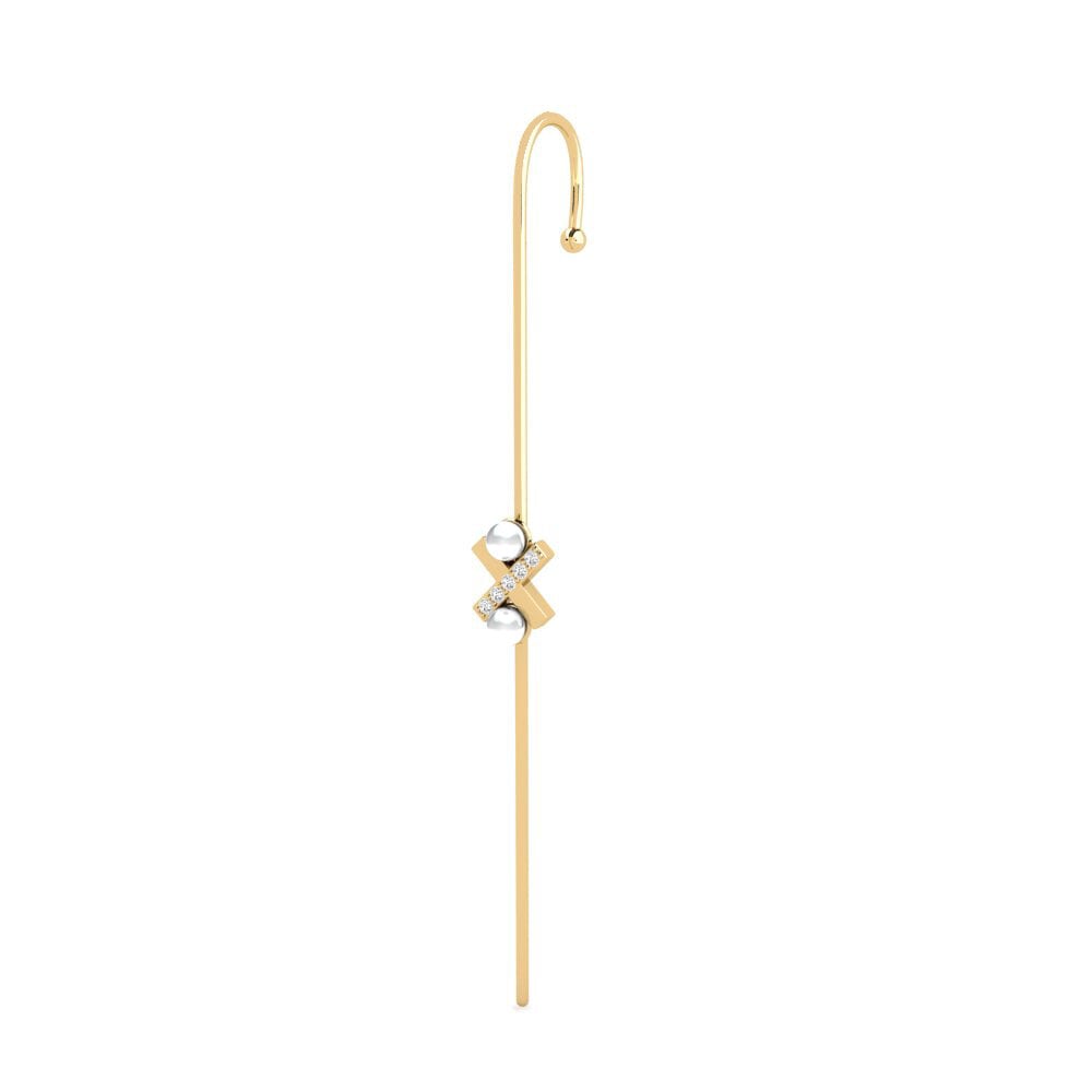 Đá Moissanite Bông tai nữ Nafis