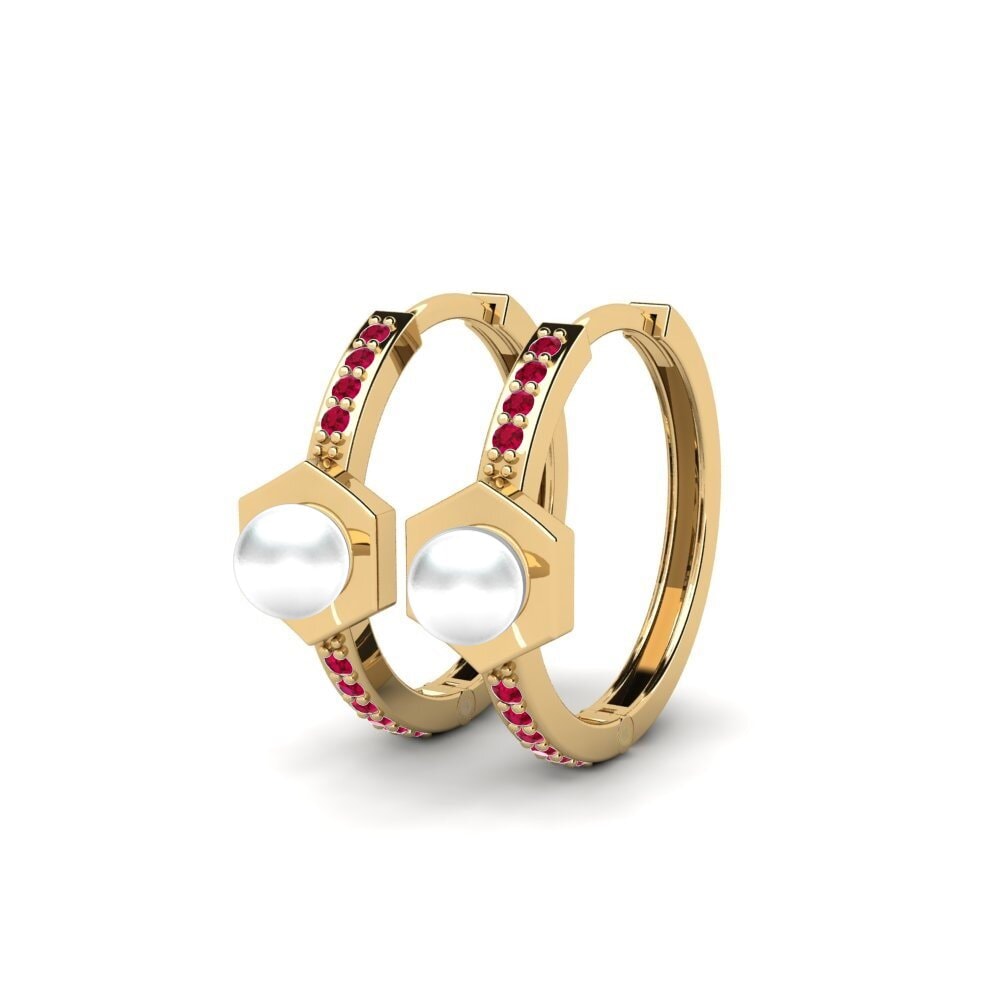 Ruby Women's Earring Pretiosum