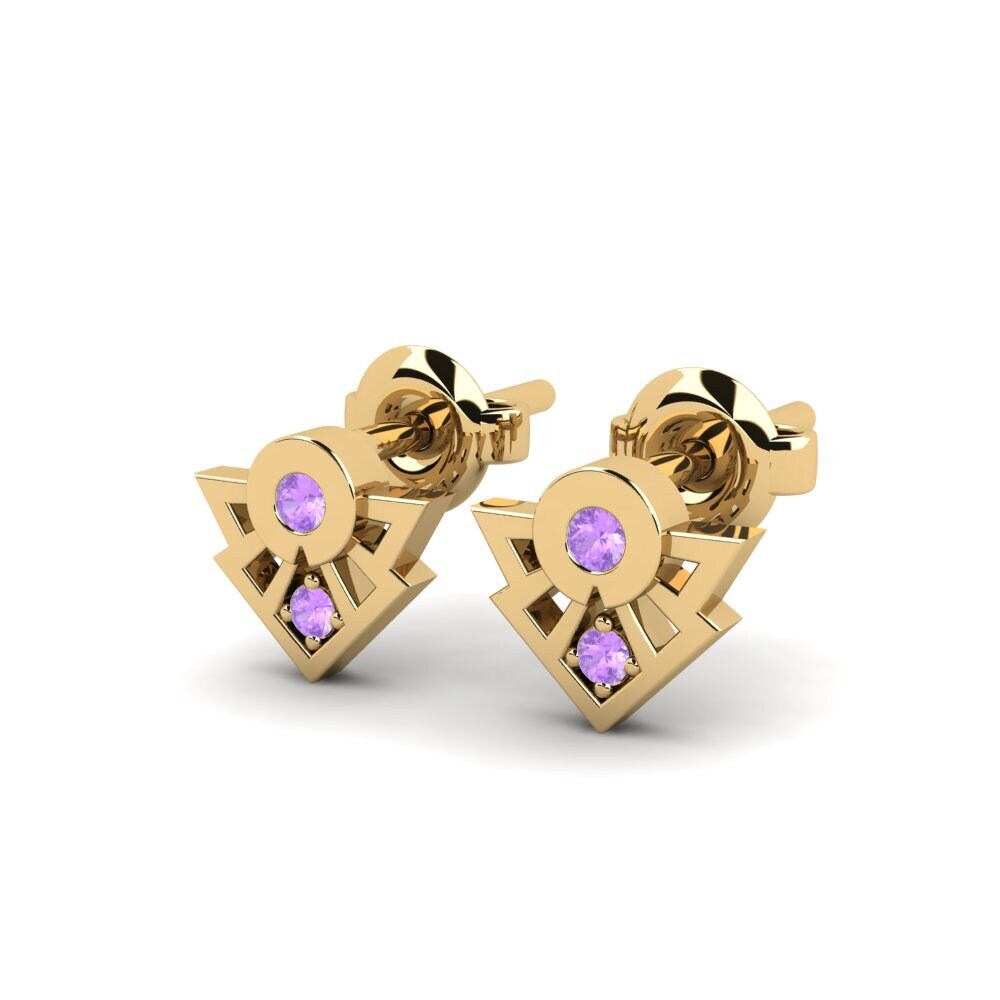 Amethyst Damen ohrring Salvadora