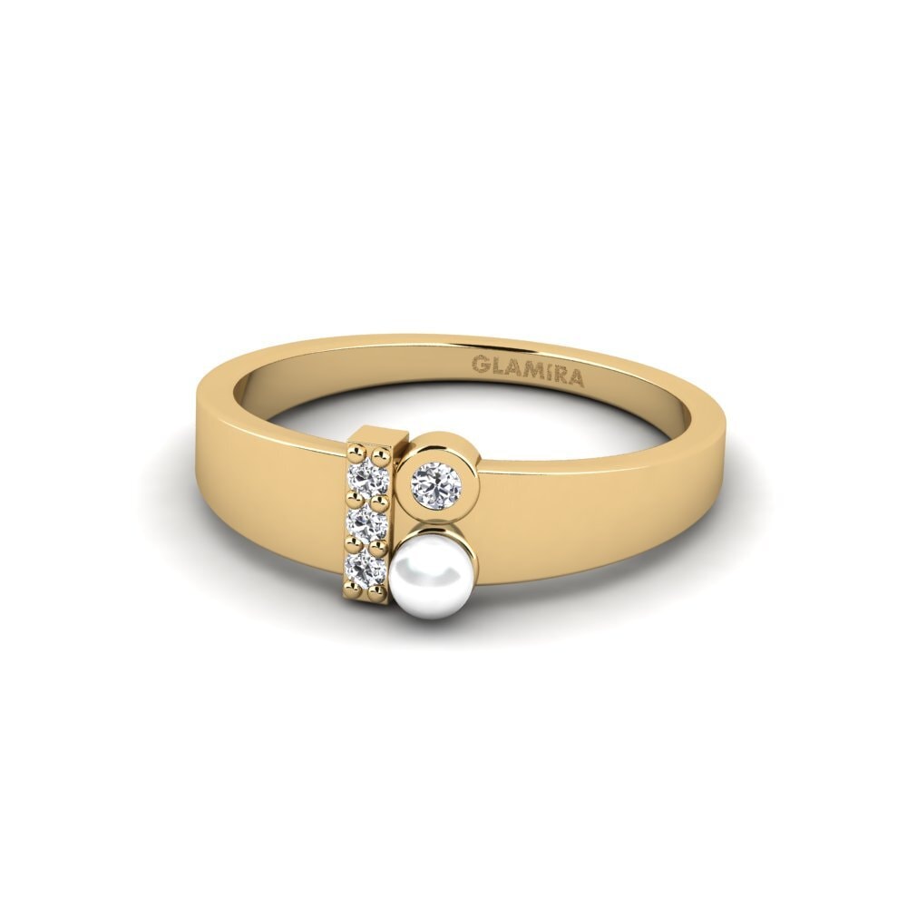 Diamante Anillo Perlau