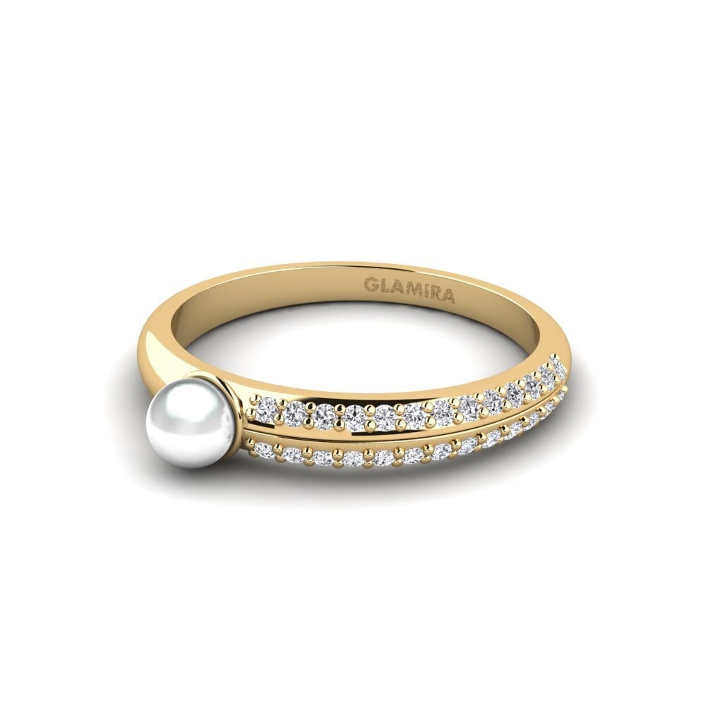 Diamante Anillo Perles
