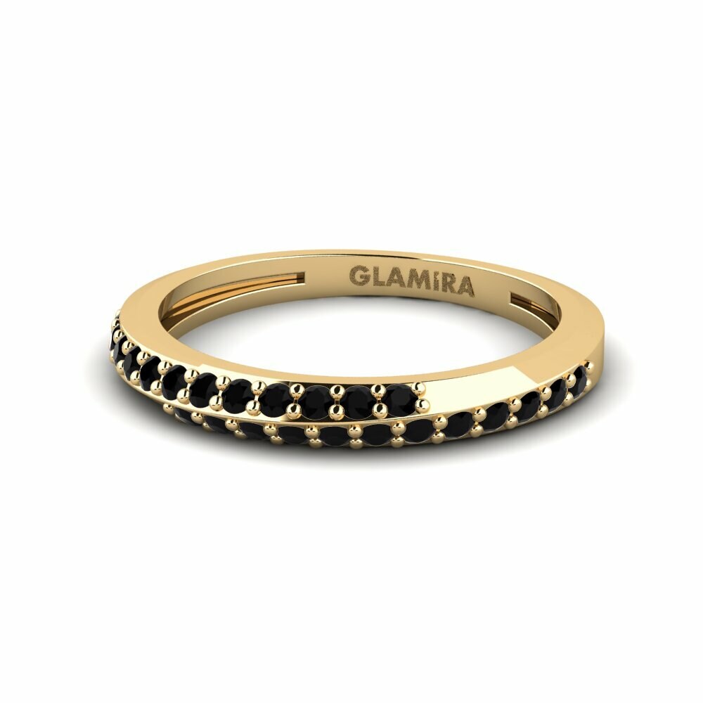 Diamante Negro Anillo Plava