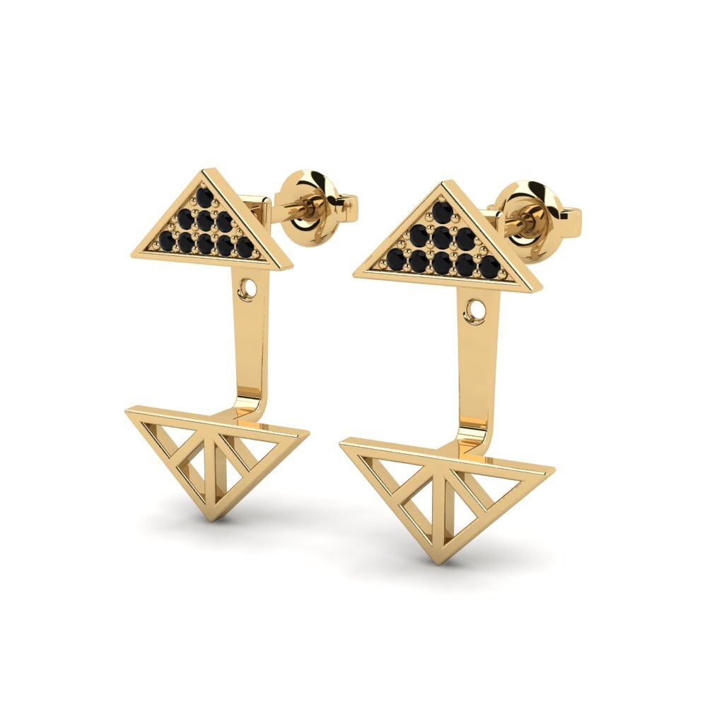 Black Sapphire Women's Earring Priscillax