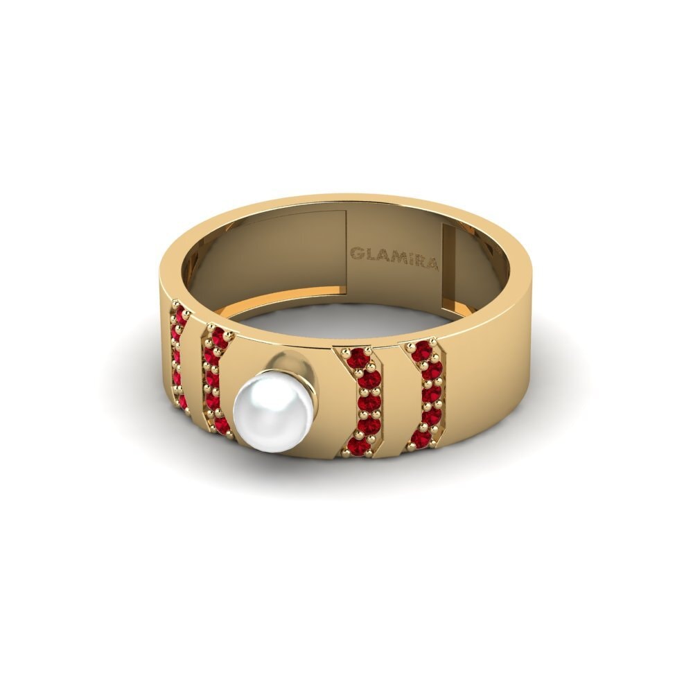 Circonita Roja Anillo Rijetko